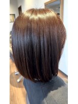 エスト(est.) 白髪染ない白髪染×きりっぱボブ 20代30代40代50代