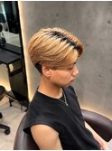 曲がる縮毛矯正センターパート
