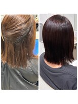 スープル オオブ(SOUPLE.obu)&nbsp;【髪質改善x縮毛矯正】SILKストレート