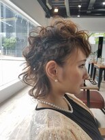アットグレイス(@grace)&nbsp;モヒカン系アップスタイル/ヘアアレンジ/金沢◎20代30代40代50代
