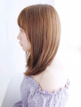 ヘアメイク ナル(hair make nalu) ツヤ感ナチュラルストレートスタイル