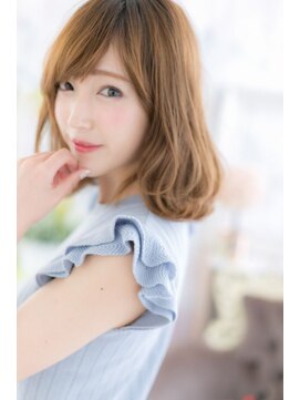 ミック ヘアアンドビューティー 大山店(miq Hair&Beauty) 女度高めの♪外ハネミックスカールミディa