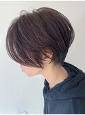 【mag ginza】スッキリ襟足!立体感くびれショートヘア
