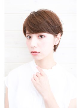 オーシャン(Ocean) [OCEAN Hair&Life]耳かけ☆フォギーベージュ☆マッシュショート