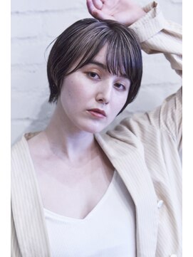 ラレイ(Lalei) 【ささきまさき】小顔ショート+ハイライト+ベージュカラー
