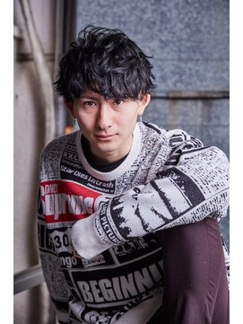 メンズサロンドットリアン(dot. lien) 【men’s salon dot. Tokyo】王道マッシュ×ランダムパーマ