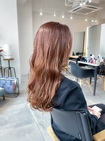 美容室 ツリー(Tree)&nbsp;☆松川☆シアーオレンジブラウン『Tree hairsalon 』本厚木