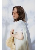 ゆるミディ×柔らかベージュ 30代40代50代