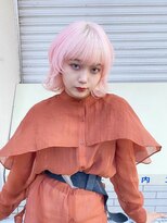 リアイス(Re:ICE)&nbsp;ミニウルフ/くすみブルー/流れるレイヤー/インナーハイライト