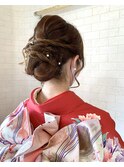 振袖着付け＋ヘアーセット