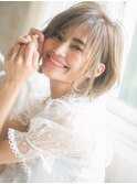 外ハネ ショートスタイル