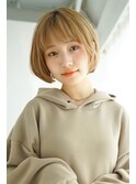 【Agu.hair】小顔かわいいナチュラルミルキーボブ