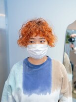 フィッツコア(FITS CORE)&nbsp;オレンジ　カーリー　パーマ