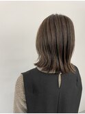 ハイライト×白髪ぼかし