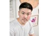 【1ヶ月以内の再来】【ライトコース】メンズカット￥5500→￥4600
