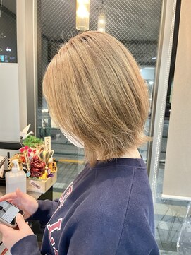 インデックスヘアー 錦糸町店(in'dex hair) ハイトーン[錦糸町/錦糸町駅/錦糸町北口/髪質改善/ショート］