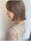 【高橋】外ハネぱつっとボブ 外ハネパーマ 顔まわりカットパーマ