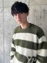 キュー(Cue_)&nbsp;束感ソフトツイストパーマツーブロックマッシュ