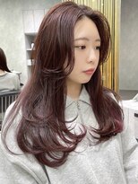 シティ(CITY) ラズベリーピンク×ワンカールレイヤー[平山晶也]
