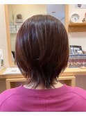 大人女子ウルフ