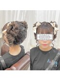 雨の日にもおすすめヘアスタイル