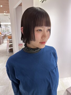 サラビューティーサイト 志免店(SARA Beauty Sight) 【KANATA】20代30代 顔周りダブルバング×マチルダボブ