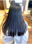 【触りたくなる髪】ナチュラルストレート&髪質改善