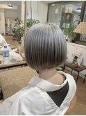 ハイトーン/グレー/イメチェン/2ブロック/刈り上げ[銀座/日比谷]