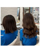 クラン ヘアーアンドスタジオ(CLAN hair & studio)&nbsp;ハイトーンエクステブリーチインナーミルクティーベージュ