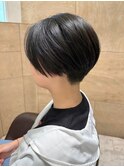 前下がり/ハンサムショート