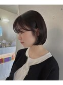 ゆるまきタッセルカット/タッセルカット/タンバルモリ/韓国ボブ