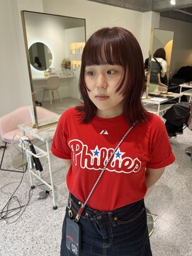 シエル 一社(cher) ブリーチなしダブルカラー