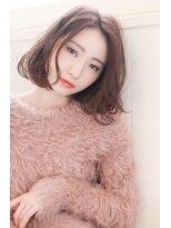 ナチュラルピー 真上店(Natural.P)&nbsp;☆エアリーボブ×ピンクグレージュ☆