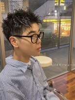 ヘアースペースブルーム プリュス 石橋店(HAIR SPACE BLOOM plus)&nbsp;石橋/スパイキーショート/中学生カット/ザクザクショート