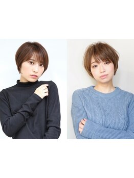 【京都/河原町】あなたに合わせた骨格カットで洗練されたショートスタイルを華やかに彩ります。