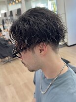 ヒビヲ(HIBIO) 横浜ツイストスパイラルパーマシャドウパーマ波巻きパーマ30代