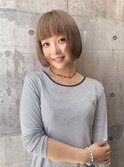 1ブリーチでミルクティーベージュ