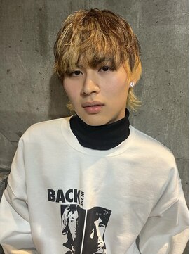 エイト 武蔵小杉店(EIGHT) ウルフカット/デザインカラー/