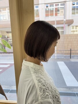 サンクチュアリ ウィズエデン 京橋店(Sanctuary with eden) 切りっぱなしボブ