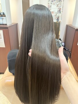 ブランシェ JR勝川駅南口店(BRANCHE) 髪質改善ストレート× マロングレージュ