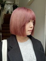 サンク 原宿 表参道(cinq)&nbsp;切りっぱなしボブ長めボブナチュラルボブ結べるボブ前下がりボブ