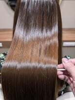 サロウィン 岡山店(SALOWIN)&nbsp;美髪ストレートイメチェンチェリーブラウンワインレッド髪質改善