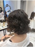 くるくる質感の可愛いボブヘア　(銀座)