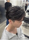 初めてのパーマでも◎ラフで無造作な質感が人気のシャドウパーマ