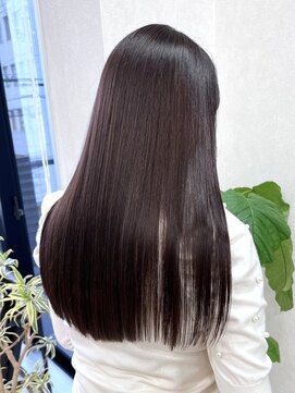 アンス 大阪梅田(ANs.) ☆暖色ブラウンカラー髪質改善トリートメント縮毛矯正