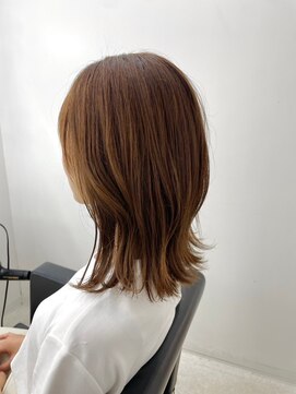 ジーナ 札幌(Zina) 髪質改善*レイヤーミディアムヘア*美髪【Zina札幌】