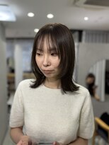 リュンヌ(Lune)&nbsp;顔まわりレイヤーカット×ミディアム