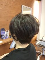 ピールアーク(peal ark)&nbsp;深みグレージュ×大人ショート