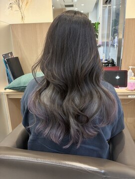 ウイバイファースト(u'i by first) ≪お洒落なデザインカラー♪≫グレージュ×インナーカラー