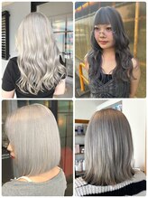 シルバー［富山/ブリーチ/ダブルカラー/ブリーチなしカラー/アンブレラカラー/インナーカラー/レイヤー］